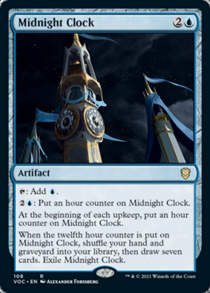Midnight Clock [Innistrad: Crimson Vow Commander] - Card Brawlers