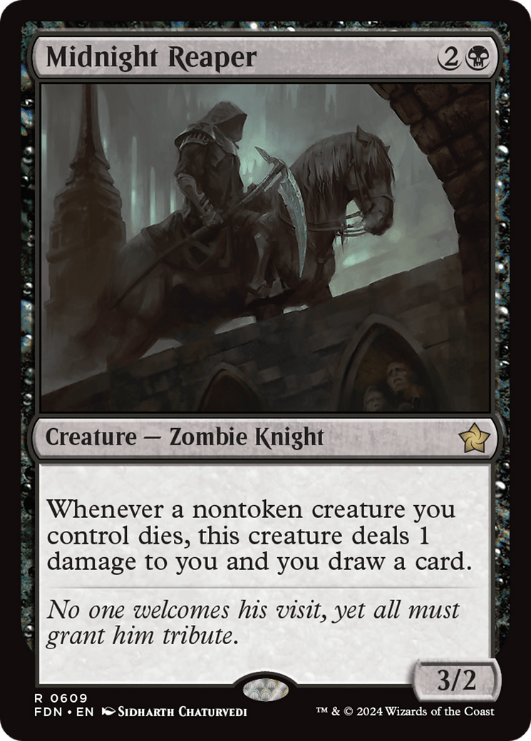 Midnight Reaper [Foundations] - Card Brawlers