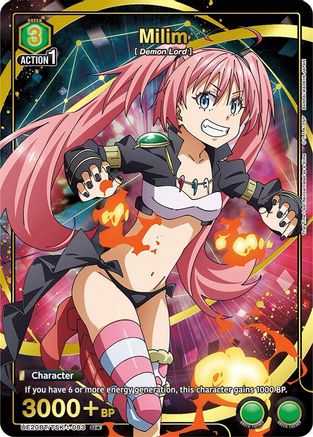 Milim (083) (U*) (UE20BT/TSK-1-083) - UE20BT That Time I Got Reincarnated as a Slime Foil - Card Brawlers