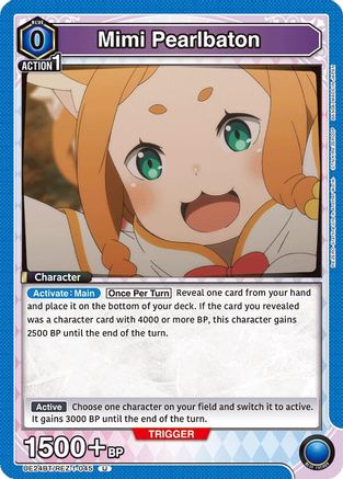 Mimi Pearlbaton (UE24BT/REZ-1-045) - UE24BT ReZERO Starting Life in Another World - Card Brawlers