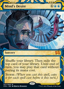 Mind's Desire (Foil Etched) [Strixhaven: School of Mages Mystical Archive] - Card Brawlers