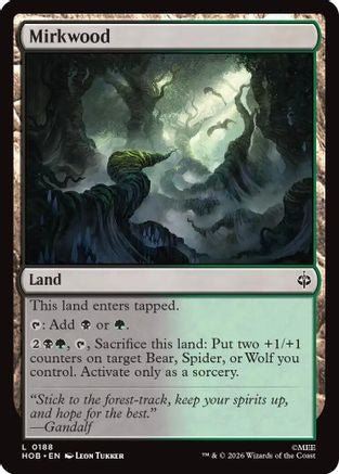 Mirkwood (HOB-188) - The Hobbit Foil - Card Brawlers