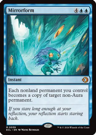 Mirrorform (PPECL-059) - Promo Pack: Lorwyn Eclipsed Foil - Card Brawlers