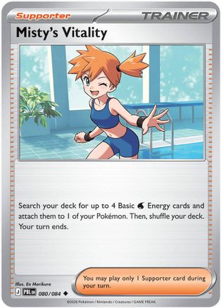 Misty's Vitality (080/084) [ME05 Pitch Black] - Card Brawlers