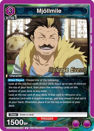 Mjollmile (UEPR/TSK-2-036) - UE20BT That Time I Got Reincarnated as a Slime Release Event Cards - Card Brawlers