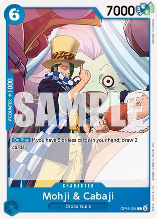 Mohji & Cabaji (OP16-051) - The Time of Battle - Card Brawlers