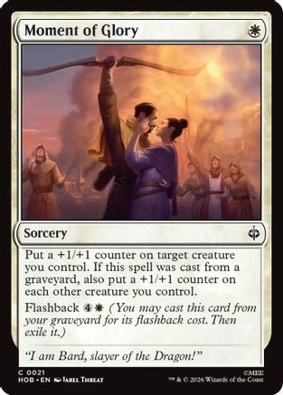 Moment of Glory (HOB-021) - The Hobbit - Card Brawlers