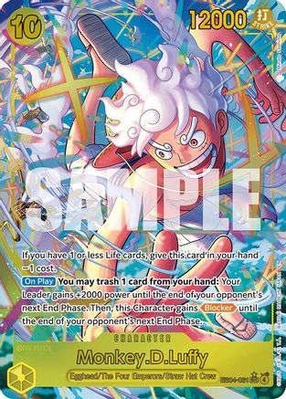 Monkey.D.Luffy (EB04-061) (Alternate Art) (EB04-061) - Adventure on Kami's Island Foil - Card Brawlers