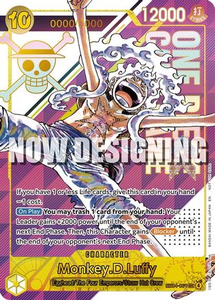 Monkey.D.Luffy - EB04-061 [Serial Number] (EB04-061) - One Piece Promotion Cards Foil - Card Brawlers