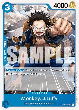 Monkey.D.Luffy (OP15-051) (OP15-051) - Adventure on Kami's Island - Card Brawlers
