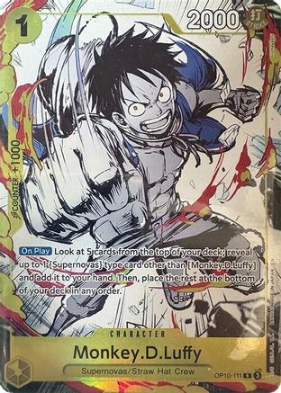 Monkey.D.Luffy (Premium Card Collection -6 assort vol.1-) (OP10-111) - One Piece Promotion Cards Foil - Card Brawlers