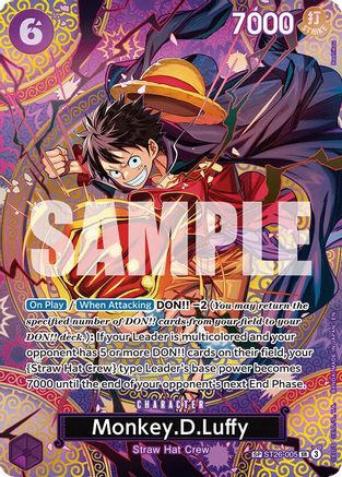 Monkey.D.Luffy (SP) (ST26-005) - Adventure on Kami's Island Foil - Card Brawlers