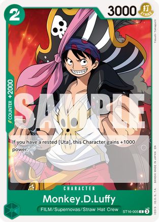 Monkey.D.Luffy - ST16-005 (Reprint) (ST16-005) - Premium Booster -The Best- Vol. 2 - Card Brawlers