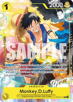 Monkey.D.Luffy (Welcome Pack 2026 Vol.1) (OP10-111) - One Piece Promotion Cards - Card Brawlers