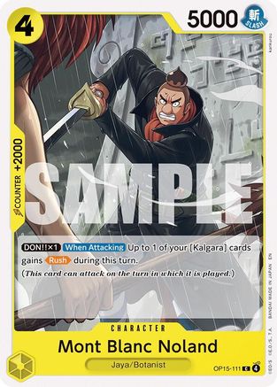 Mont Blanc Noland (OP15-111) - Adventure on Kami's Island - Card Brawlers