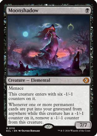 Moonshadow (PPECL-110) - Promo Pack: Lorwyn Eclipsed - Card Brawlers
