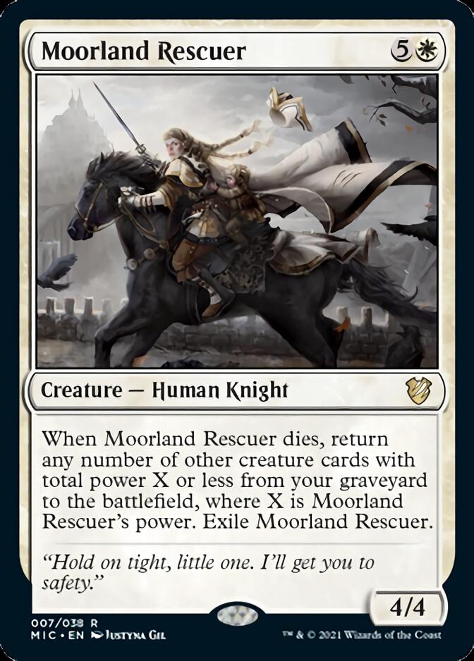 Moorland Rescuer [Innistrad: Midnight Hunt Commander] - Card Brawlers
