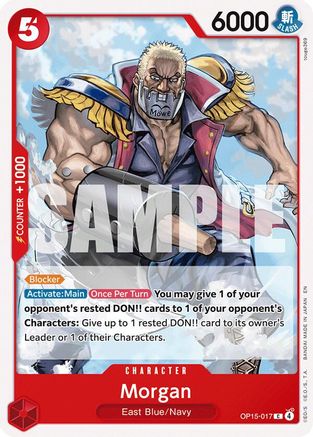 Morgan (OP15-017) - Adventure on Kami's Island - Card Brawlers