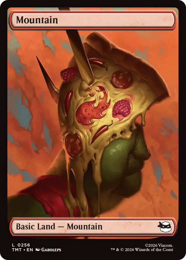 Mountain (0256) [Teenage Mutant Ninja Turtles] - Card Brawlers