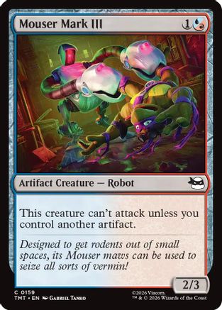 Mouser Mark III (TMT-159) - Teenage Mutant Ninja Turtles - Card Brawlers