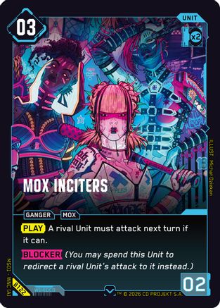Mox Inciters (B122) - Welcome to Night City Beta - Card Brawlers