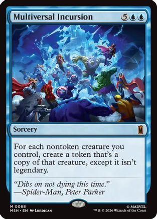 Multiversal Incursion (MSH-068) - Marvel Super Heroes - Card Brawlers
