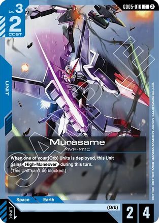 Murasame (GD05-016) - Freedom Ascension - Card Brawlers