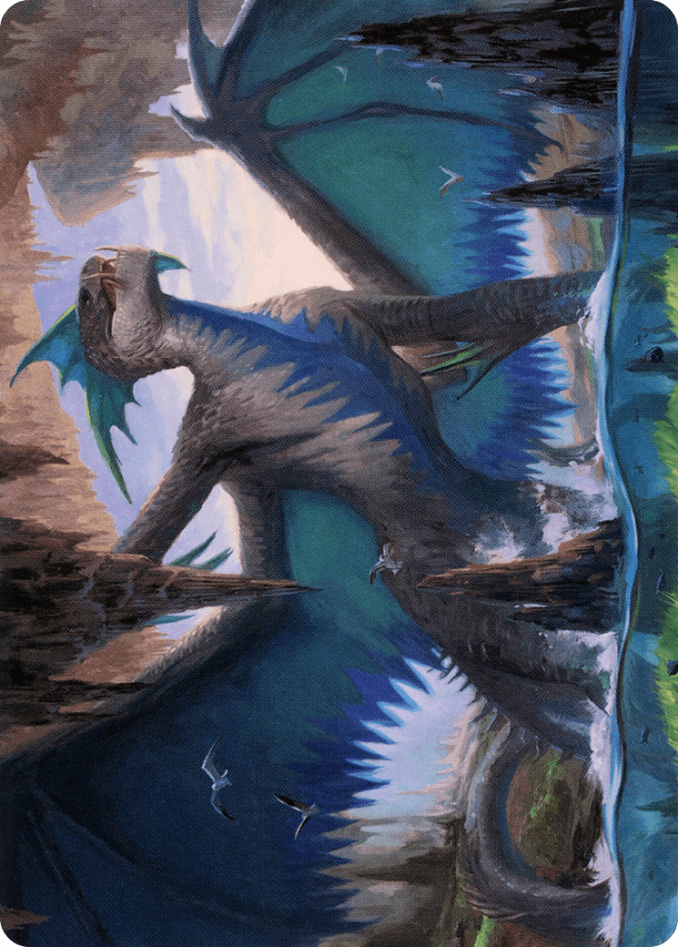 Murktide Regent Art Card [Modern Horizons 2 Art Series] - Card Brawlers