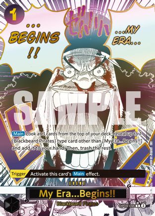 My Era...Begins!! (Alternate Art) (OP09-096) - Premium Booster -The Best- Vol. 2 Foil - Card Brawlers