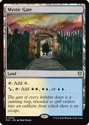 Mystic Gate (FRC-076) - Commander: Reality Fracture - Card Brawlers