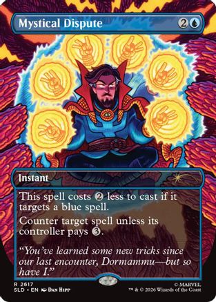 Mystical Dispute (SLD-2617) - Secret Lair Drop Series - Card Brawlers