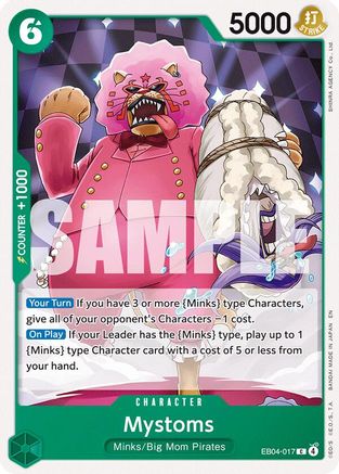 Mystoms (EB04-017) - The Azure Sea's Seven - Card Brawlers
