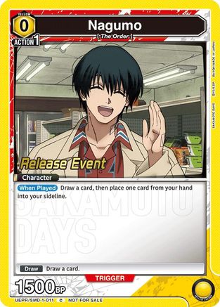 Nagumo (011) (Release Event) (UE19BT/SMD-1-011) - UE19BT SAKAMOTO DAYS Release Event Cards - Card Brawlers