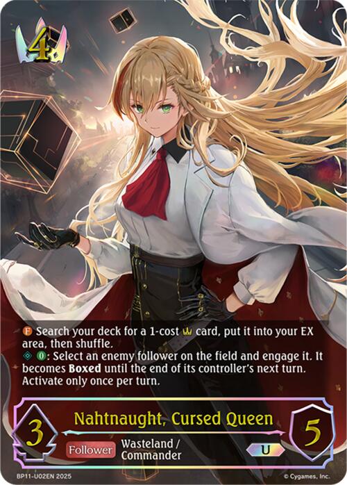 Nahtnaught, Cursed Queen (BP11 - U02EN) [Bullet of Fate] - Card Brawlers