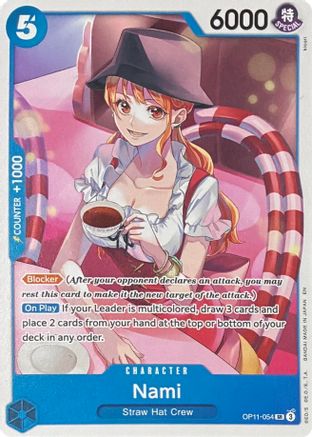 Nami - OP11-054 (OP11-054) - Learn Together Deck Set - Card Brawlers
