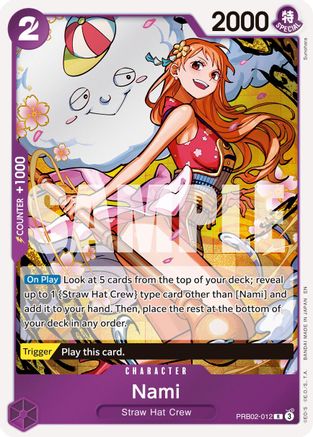 Nami (PRB02-012) - Premium Booster -The Best- Vol. 2 Foil - Card Brawlers