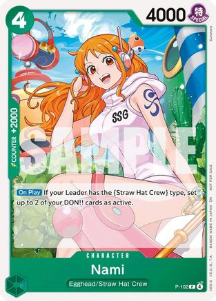 Nami (Store Tournament 2025 Vol. 4) (P-102) - One Piece Promotion Cards - Card Brawlers