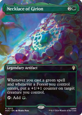 Necklace of Girion (Borderless) (HOC-012) - The Hobbit: Eternal-Legal - Card Brawlers