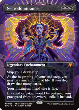 Necrodominance (Borderless) (SPG-165) - Special Guests - Card Brawlers
