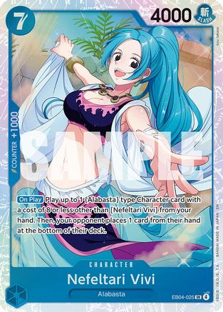 Nefeltari Vivi (EB04-025) - The Azure Sea's Seven Foil - Card Brawlers