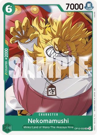 Nekomamushi (OP12-032) - Legacy of the Master - Card Brawlers