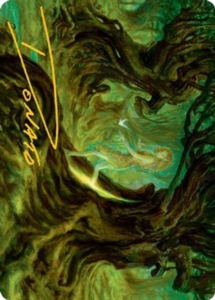 Neverwinter Dryad Art Card (Gold-Stamped Signature) (ASAFR-069) - Art Series: Adventures in the Forgotten Realms - Card Brawlers