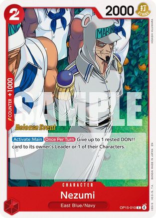 Nezumi (OP15-010) - Adventure on Kami's Island Release Event Cards - Card Brawlers