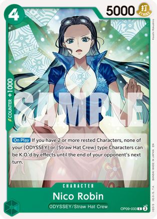 Nico Robin - OP09-033 (Reprint) (OP09-033) - Premium Booster -The Best- Vol. 2 - Card Brawlers