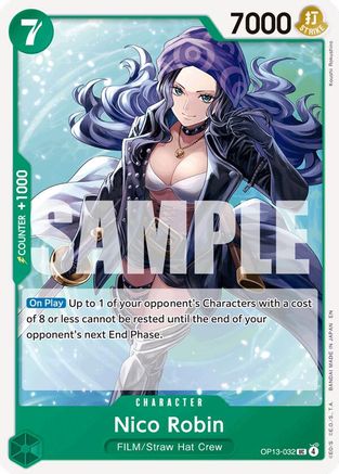Nico Robin (OP13-032) - Carrying On His Will - Card Brawlers