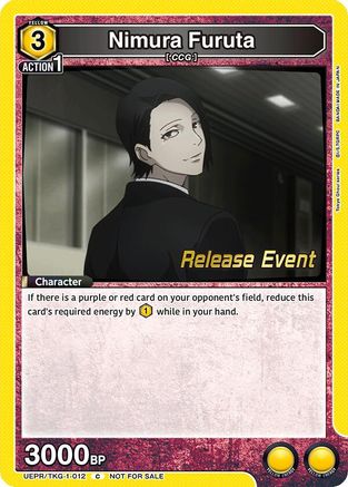 Nimura Furuta (UEPR/TKG-1-012) - UE18BT Tokyo Ghoul Release Event - Card Brawlers