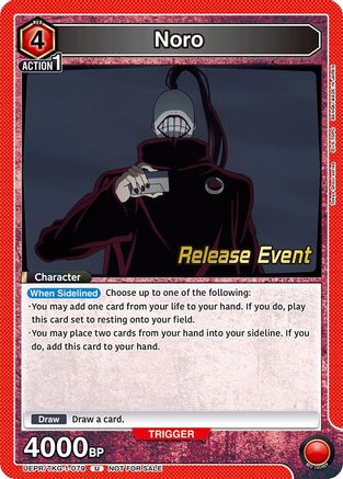 Noro (UEPR/TKG-1-079) - UE18BT Tokyo Ghoul Release Event - Card Brawlers