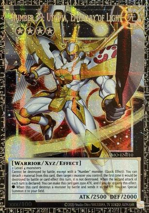 Number 39: Utopia, Emissary of Light (GMR) (MAMO-EN010) - Magnificent Monsters 1st Edition - Card Brawlers