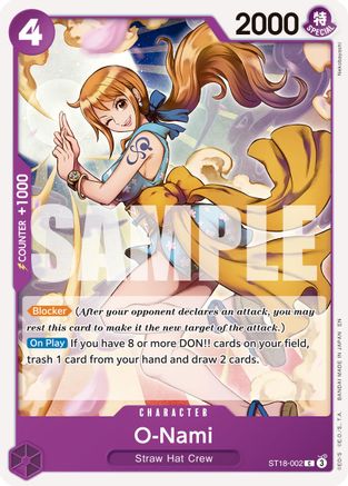 O-Nami (Reprint) (ST18-002) - Premium Booster -The Best- Vol. 2 - Card Brawlers