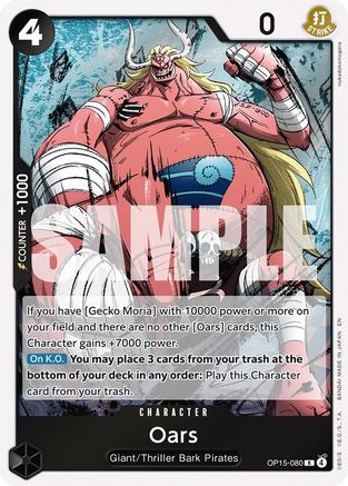Oars (OP15-080) - Adventure on Kami's Island Foil - Card Brawlers
